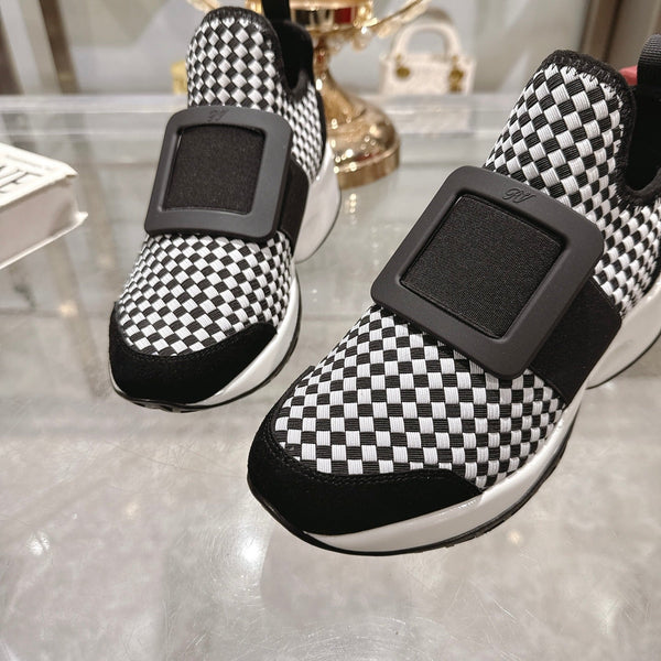 Viv Sneaker Black Custom Woven 262959