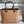 LOE MEDIUM 27 BAG IN CAMEL BROWN CANVAS