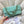 CC Shopping Tote Bag 33cm Seafoam Green Quilted Suede