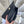 CC Maxi Flap Bag with Top Handle 31cm Black Denim