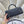 CC Maxi Flap Bag with Top Handle 31cm Black Denim