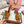 LP 25C Summer Charms Mules 55MM Kyoto Orange Suede 215032