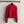 Cardigan en maille de laine rouge Chanel 2025 avec logo double C