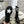 D-Major Boot In Black Mix White Denim Fabric 100566