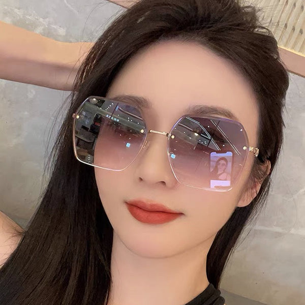SQUARE FRAME SUNGLASSES 5661 IN METAL