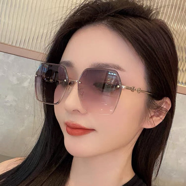SQUARE FRAME SUNGLASSES 5661 IN METAL