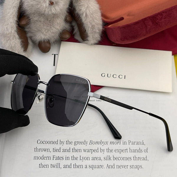 SQUARE FRAME SUNGLASSES G9862 IN METAL