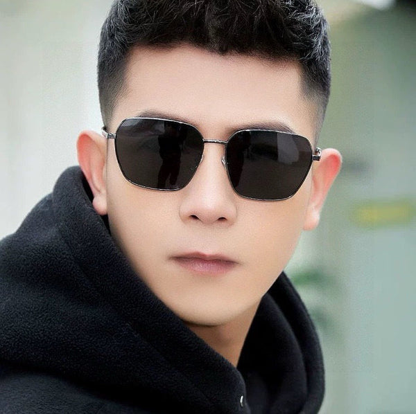 SQUARE FRAME SUNGLASSES G9862 IN METAL