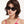 RECTANGULAR FRAME SUNGLASSES G0320 IN ACETATE