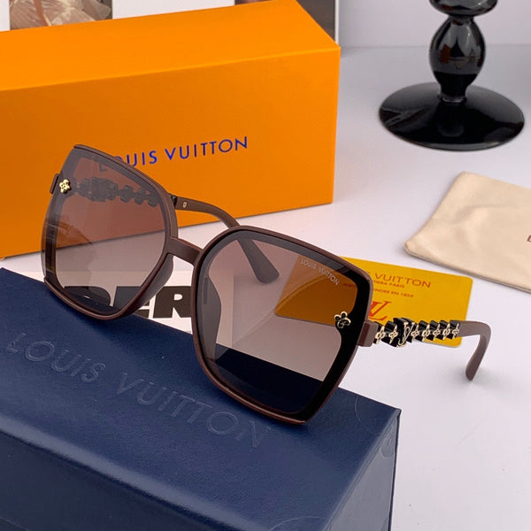 OCCHIALI DA SOLE QUADRATI L3992 IN ACETATO CON LOGO IN RILIEVO