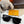 SQUARE SUNGLASS L8510 IN BLACK ACETATE FRAME