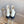 CC Zipper Ankle Boots 35mm White Sheeepskin 464550
