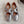 ALAIA CRISS CROSS BALLET FLAT IN SILVER LAMBSKIN