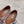 ALAIA CRISS CROSS BALLET FLAT IN SILVER LAMBSKIN