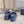 CD B30 Sneaker Deep Blue Polyester Mesh Fabric And Calfskin