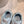 CD B30 Sneaker Grey Blue Mix Yellow Polyester Mesh Fabric And Calfskin
