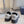 Sneaker CD B30 in tessuto a rete di poliestere nero e pelle di vitello, colore bianco