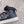 CD B27 High-Top Sneaker Black Charcoal Blue Print Calfskin And Oblique Jacquard Fabric