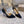 CL Irishell 85 Studded d'Orsay Pumps Black Suede 177126