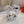 RC Flower Sandals Silver Sheepskin Rhinestones 328468