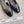 CC Cap Toe Slingback Black Lamskin & Suede 404280