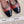 CC Cap Toe Slingback Black Red Lambskin 404283