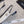 CC Cap Toe Slingback Black White Lambskin 404284