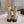 CC Ankle Boot 30mm Beige Cowhide Glitter 464577
