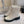 CC Nouvelle plateforme Bottines à talon Cheville Daim Taupe Clair Peau de Mouton