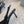 Prada 26s Open-Back High Heels Black Patent Leather 615386