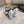 CC FW26 Square Cap Toe Slingback 8.5cm Black White Patent Leather 723690