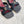 CC Cross Sandal Black Woven Kitten Lambskin 808087