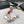 CC Cross Sandal White Woven Kitten Lambskin 808090