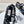 ROCKSTUD BLACK MESH BALLERINA WITH CRYSTALS