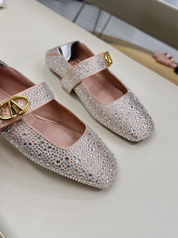 VT Vlogo Locker Diamond Pink Nude Cowhide 330737