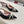 Bepointy Slingback Pumps Bow In Black Cowhide And Patent Leather Pale Pink Sheepskin Linning 304252