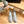 SL YVES EMBOSSED LOGO SLIP ON SILVER CALFSKIN