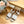 Loew Anagram White logo White Brown Leather And Canvas Espadrille Sandals