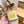 Loew Anagram Yellow logo White Brown Leather And Canvas Espadrille Sandals