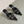 CAGOLE POINTED HIGH MULES IN BLACK SHINY CALFSKIN