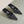 POINTED HIGH MULES IN BLACK MONOGRAM JACQUARD FABRIC