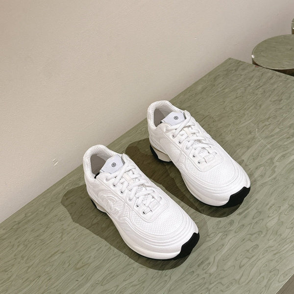 cc trainer tessuto bianco