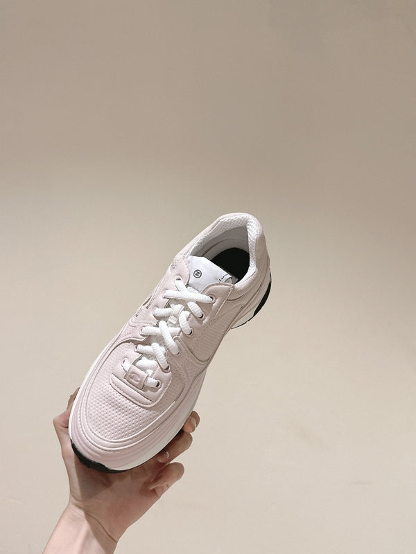 cc trainer tessuto rosa chiaro