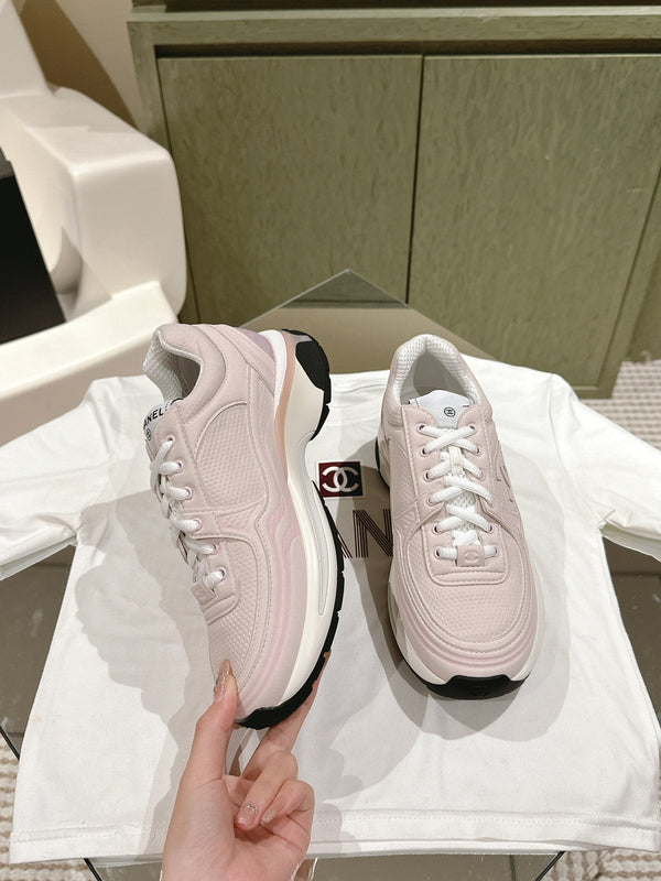 cc trainer tessuto rosa chiaro