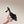 Jimmy Choo Amita Flowers Sandal 4.5cm Black Sheepskin 659644
