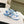 thong sandal cloud blue white quilted clafskin
