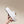 RISE SANDALS IN WHITE SHINY LAMBSKIN GOLD BUCKLE