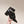 CC 24A Pearl Bow Ankle Boots 65mm Black Sheepskin 447468
