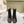 Loewe Round-Toed Boots 85mm Black Mixed Sheepskin 448450
