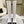 CC 24 FW Knee-High Boots with Chain 70mm White Black Cowhide 447184
